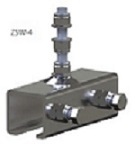 200998 Connection with fastening for profile ZSW-4