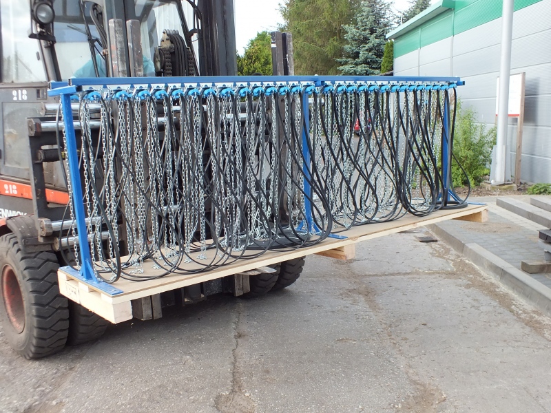 Production of cable festoon systems, cable trolleys for ANY operating