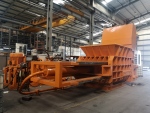 Modern machines for processing scrap metal