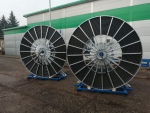 Production of cable reels according to individual customer requirements