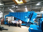 Modern machines for processing scrap metal - Shears