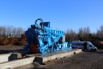 Installation of shear press 1100 tons for scrap metal processing